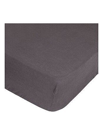 Drap housse en 100% lin