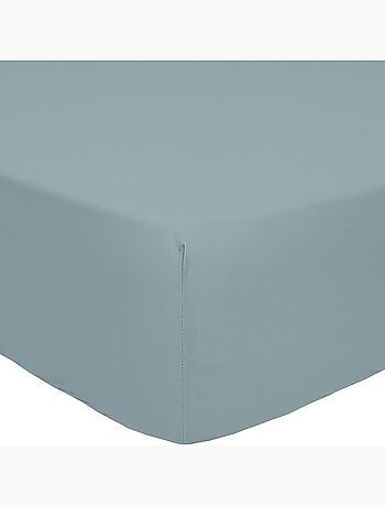 Drap housse bonnet 30cm en percale de coton 80fils, MURA