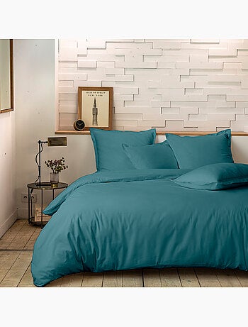 Drap housse bonnet 30cm en percale de coton 80fils, MURA
