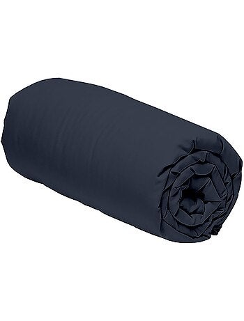 Drap housse bonnet 30cm en percale de coton 80fils, MURA
