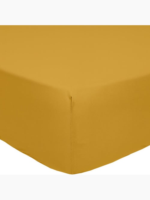 Drap housse bonnet 30cm en percale de coton 80fils, MURA - Kiabi