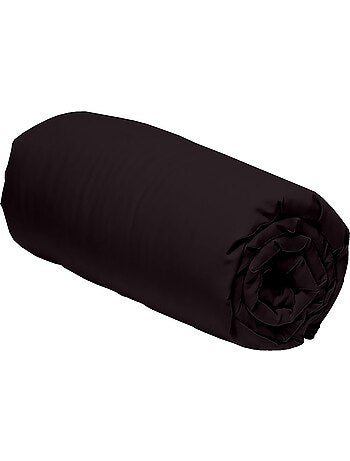 Drap housse bonnet 30cm en percale de coton 80fils, MURA