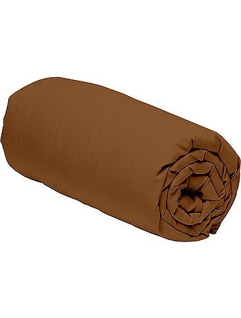 Drap housse bonnet 30cm en percale de coton 80fils, MURA