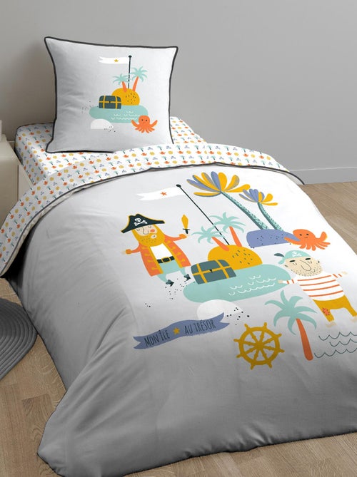 Drap housse CARAIBES en coton - Kiabi