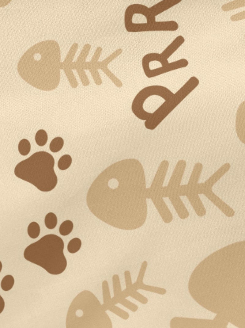 Drap-housse Cats "Happyfriday" Multicolore - Kiabi