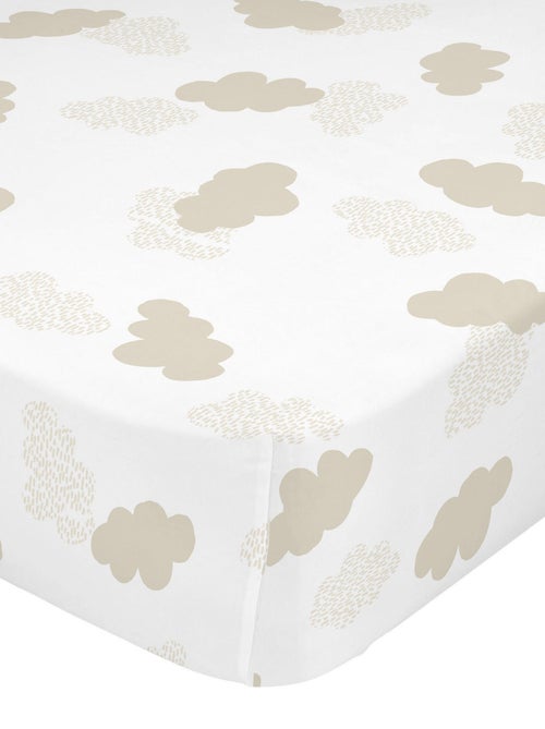 Drap-housse Clouds "Happyfriday" - Kiabi
