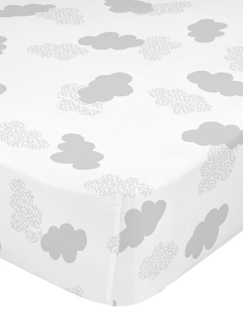 Drap-housse Clouds "Happyfriday" - Kiabi