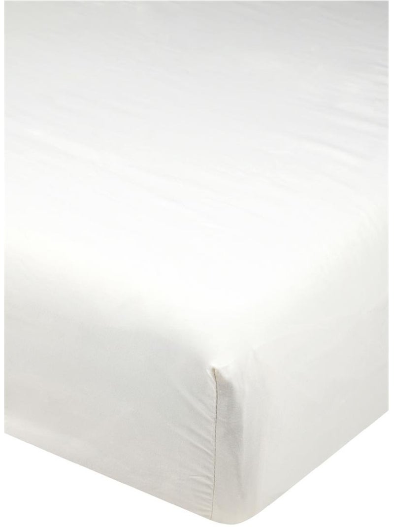 Drap housse Collection Cocon Beige - Kiabi