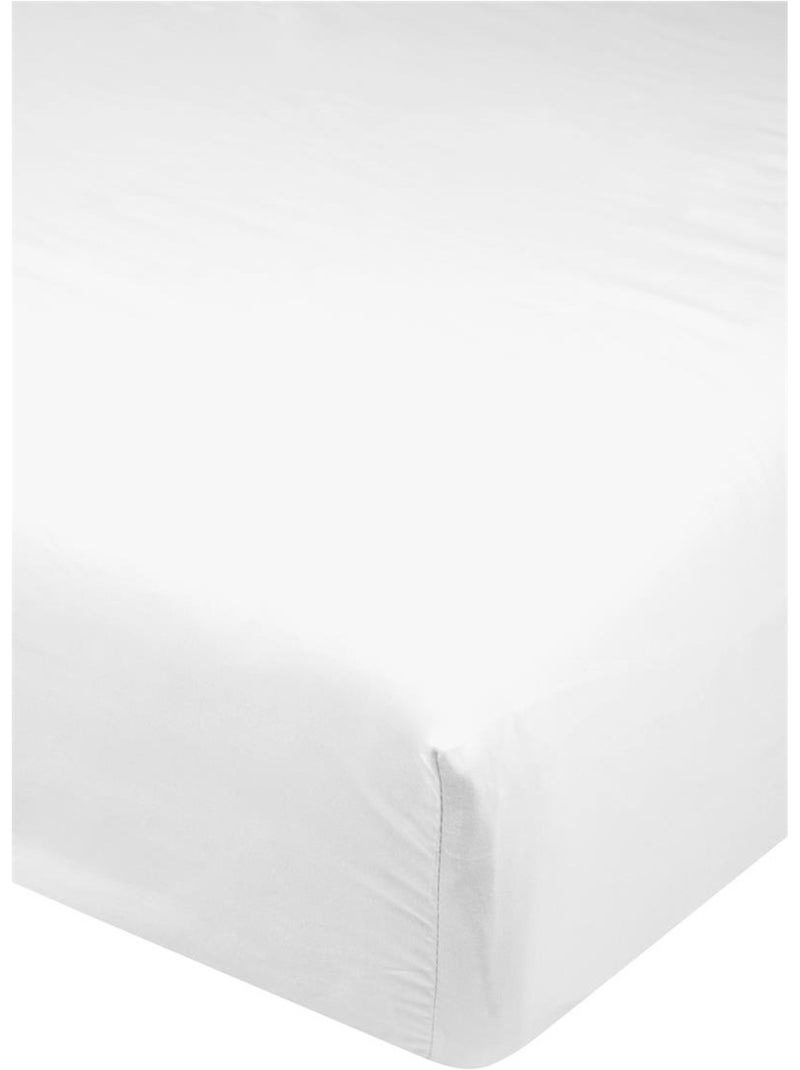 Drap housse Collection Cocon Blanc - Kiabi