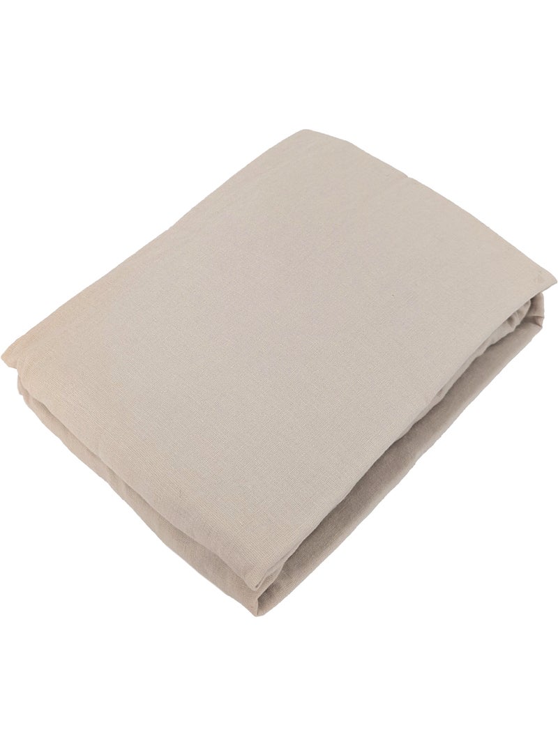 Drap housse collection OPERA Beige grès - Kiabi