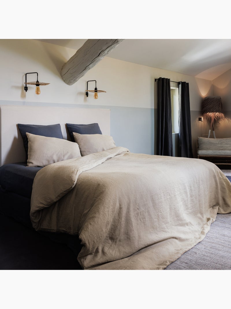 Drap housse collection OPERA Beige grès - Kiabi