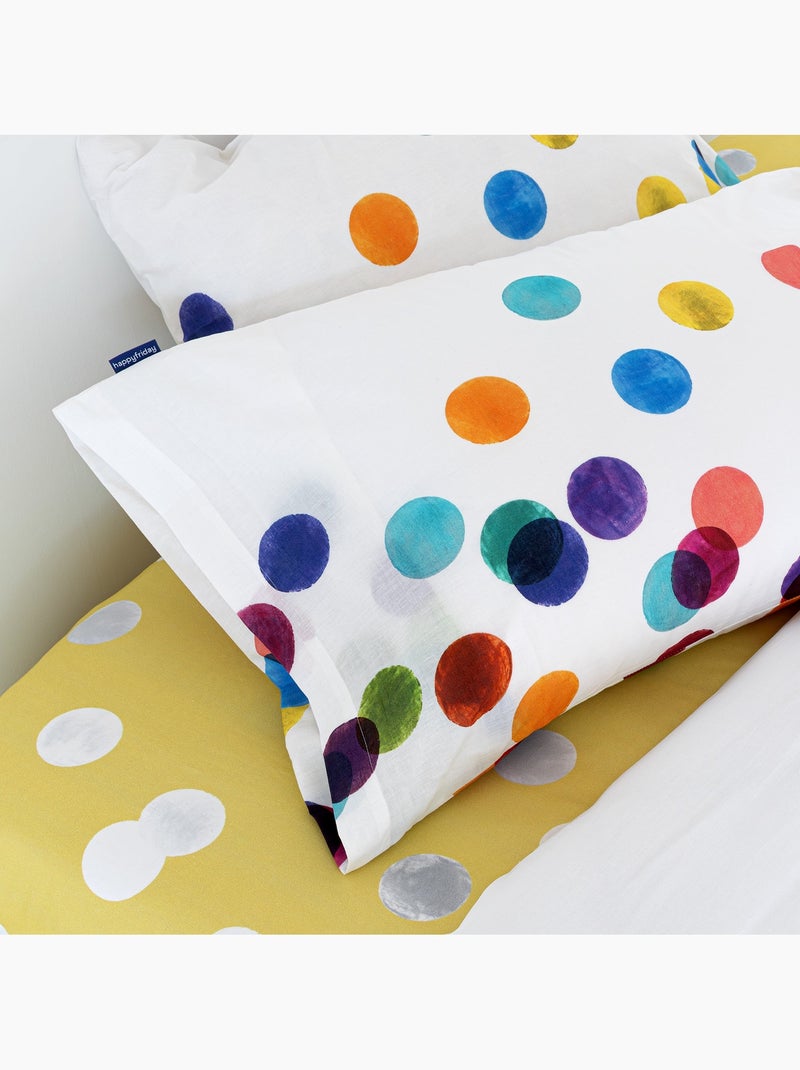 Drap-housse confetti "happyfriday" Multicolore - Kiabi