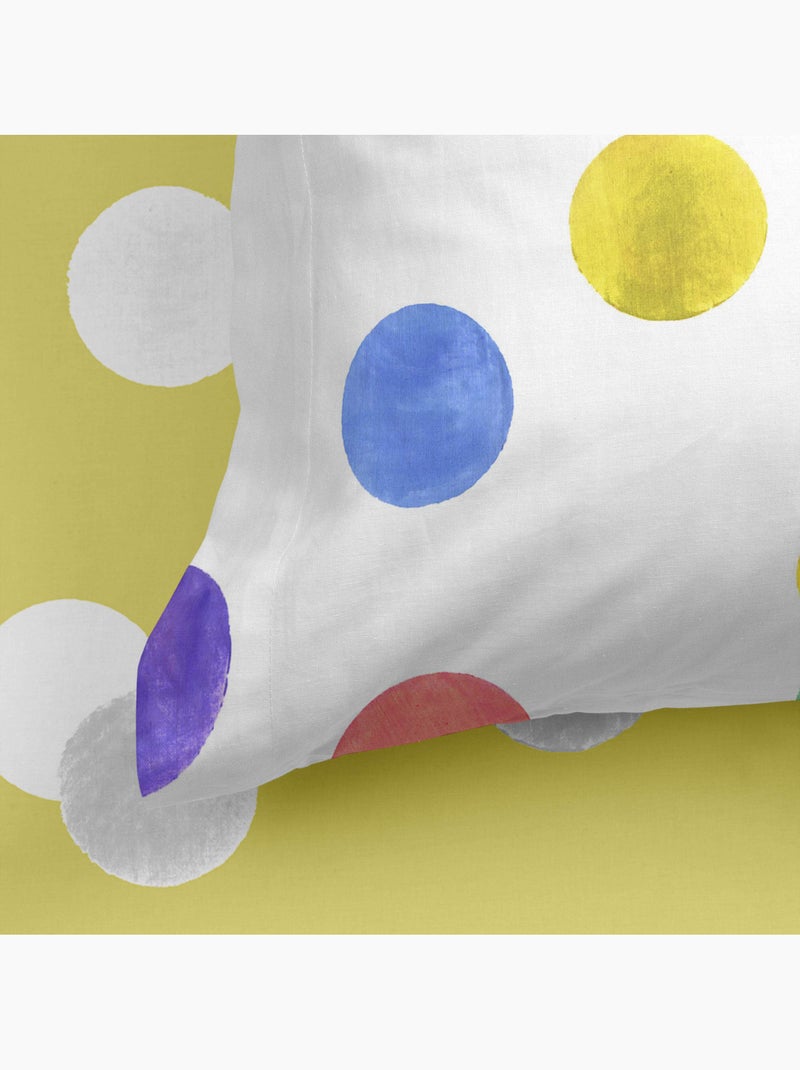 Drap-housse confetti "happyfriday" Multicolore - Kiabi