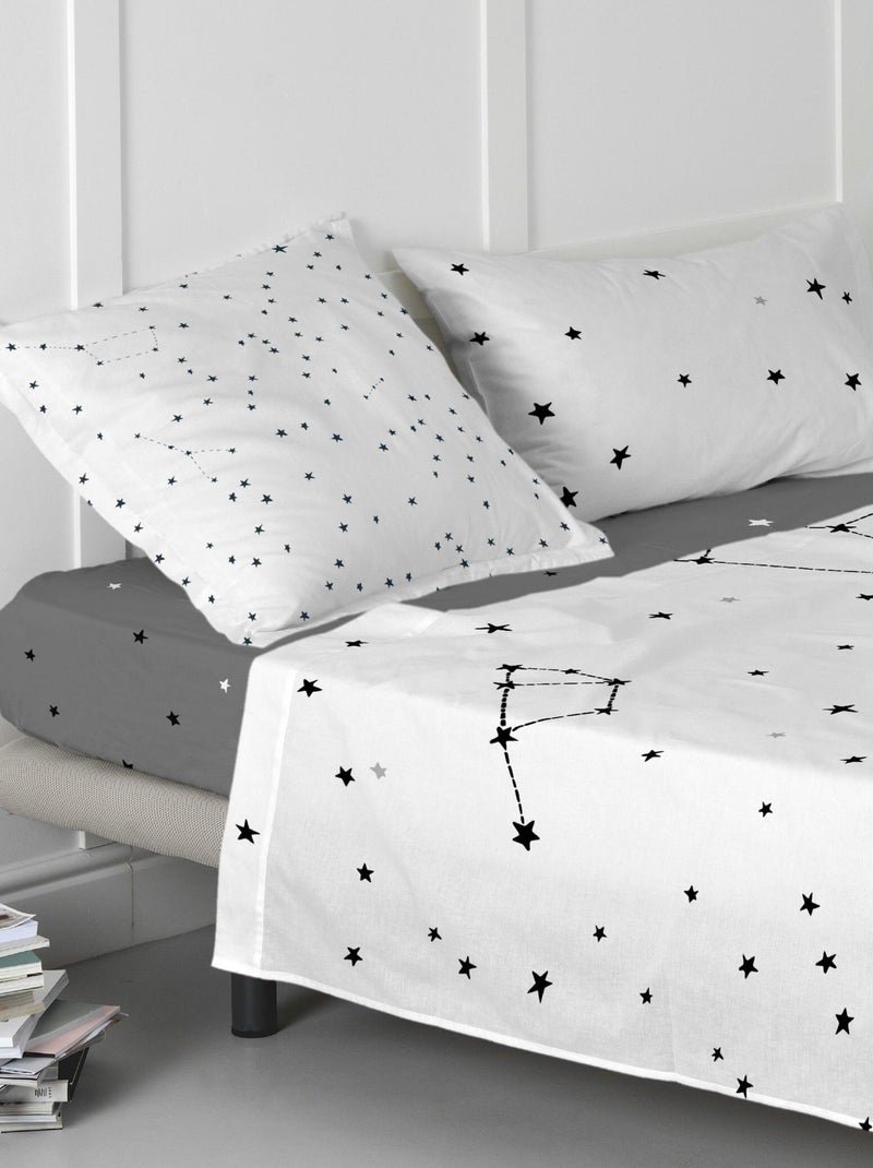 Drap-housse Constellation "Happyfriday" Multicolore - Kiabi