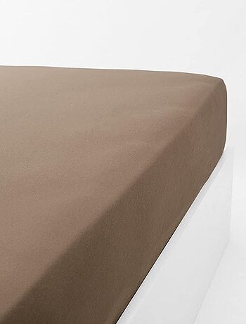 Drap housse coton 120 fils jersey extensible DOUCEUR