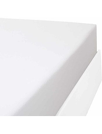 Drap housse coton 57 fils en molleton flanelle TOUDOUX