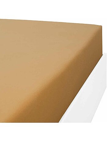 Drap housse coton 57 fils en molleton flanelle TOUDOUX