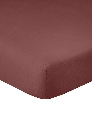 Drap housse coton avec bonnet de 25 cm