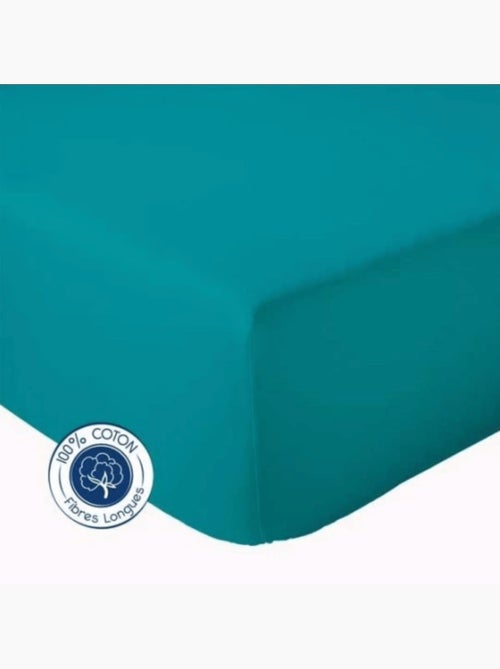 Drap Housse coton bonnet 23 cm fabriqué en France - Kiabi