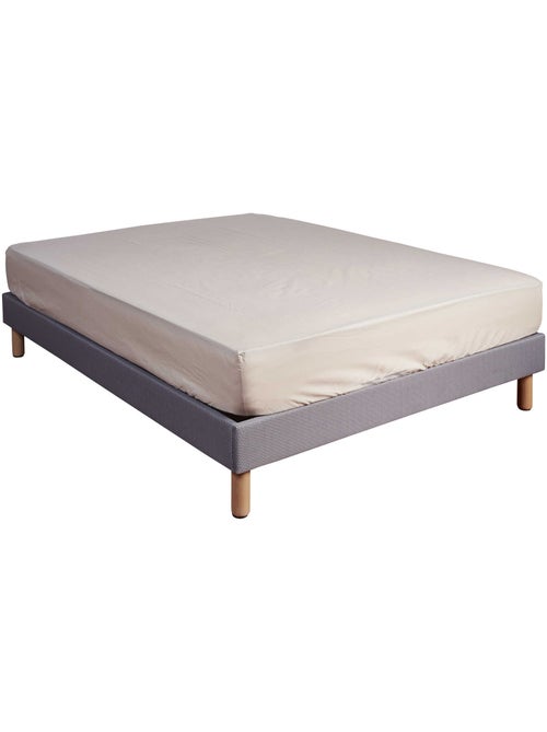 Drap housse coton bonnet 30 made in France - Kiabi