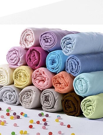 Drap housse coton certifi? Oeko tex