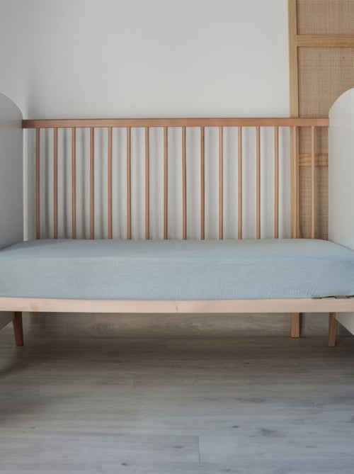 Drap housse coton certifié Oeko tex - Kiabi