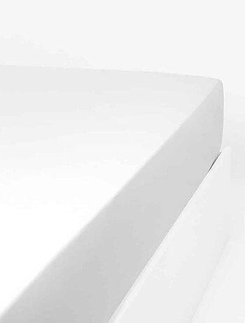 Drap housse coton extensible lit électrique PAPILLON