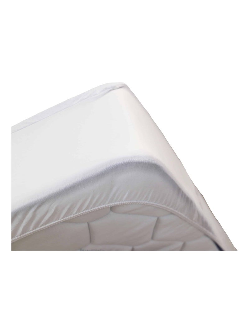 Drap housse coton extensible lit électrique PAPILLON Taupe - Kiabi