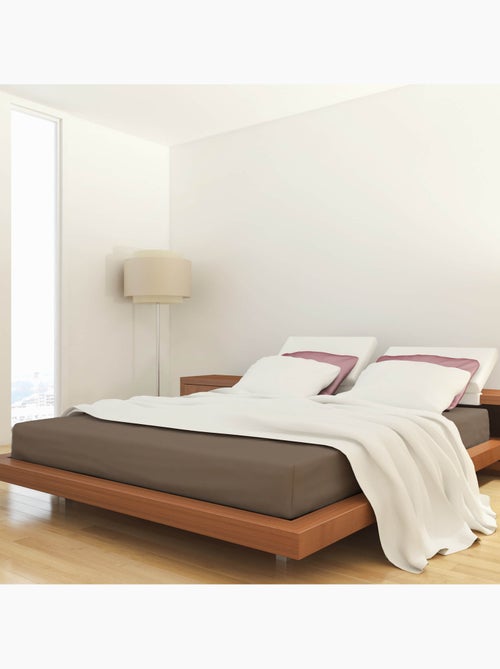 Drap housse coton jersey bonnet 30 cm - Kiabi