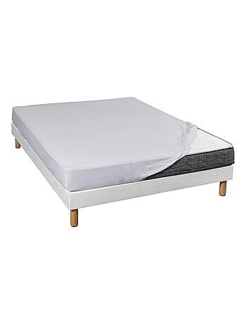 Drap housse coton jersey bonnet 30 (lot de 2)