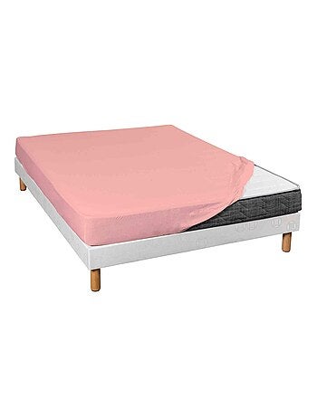 Drap housse coton jersey bonnet 30 (lot de 2)