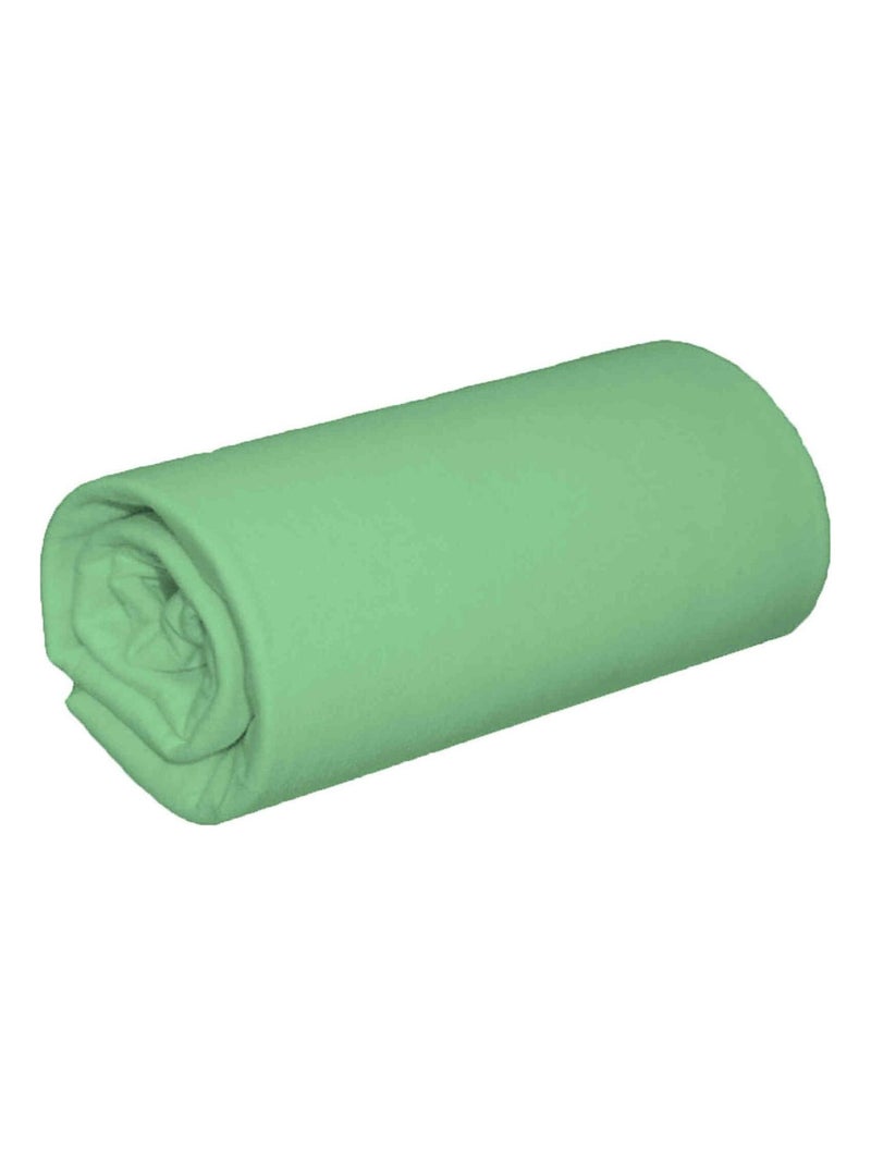 Drap housse coton jersey bonnet 30 (lot de 2) Vert - Kiabi