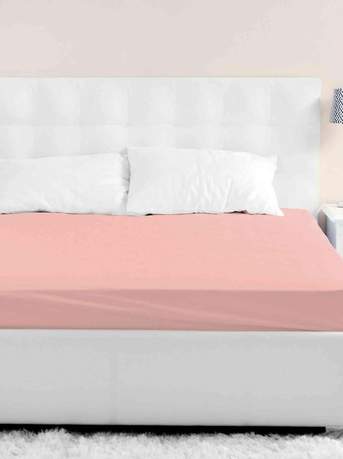 Drap housse coton jersey (lot de 2) - Kiabi Drap housse coton jersey (lot de 2) - Kiabi
