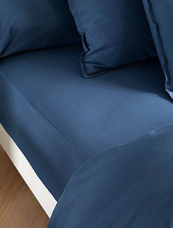 Drap housse coton lavé bonnet 30 cm