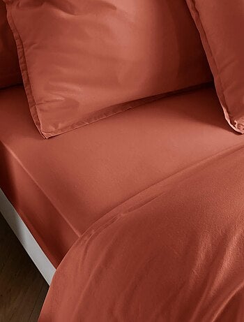 Drap housse coton lavé bonnet 30 cm