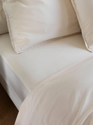 Drap housse coton lavé bonnet 40 cm