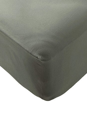 Drap housse coton lavé bonnet 40 cm
