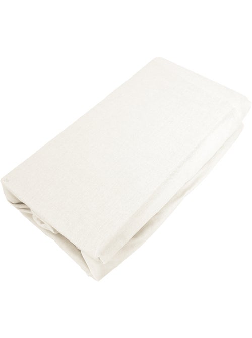 Drap housse coton lavé PALACE - Kiabi