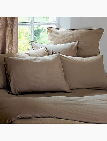 Drap housse coton lavé PALACE