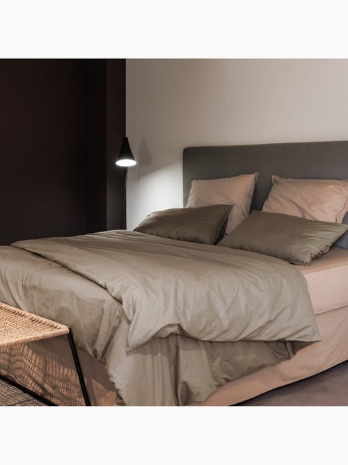Drap housse coton lavé PALACE - Kiabi