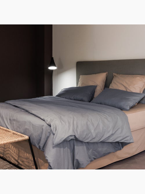Drap housse coton lavé PALACE - Kiabi