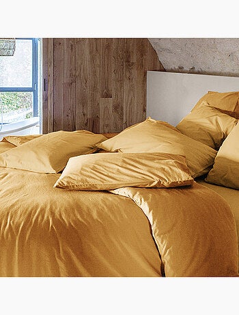 Drap housse coton lavé PALACE