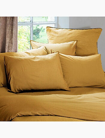 Drap housse coton lavé PALACE