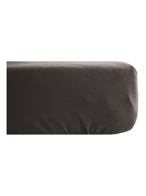 Drap housse coton lavé PALACE - Kiabi