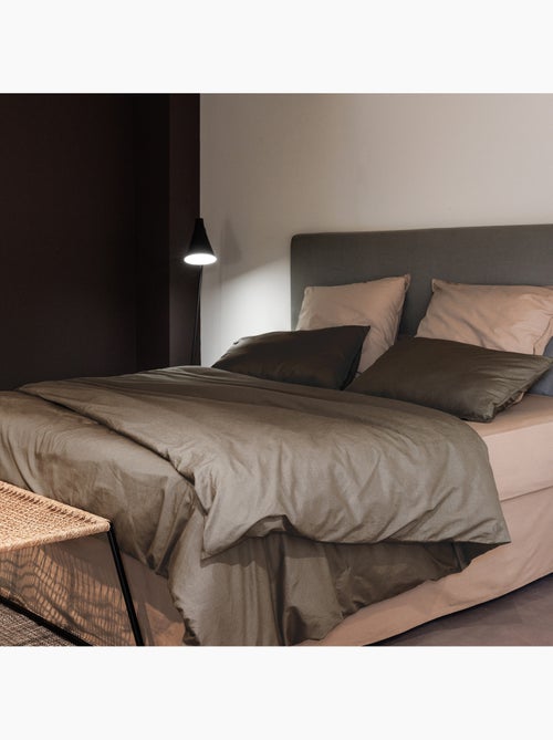 Drap housse coton lavé PALACE - Kiabi