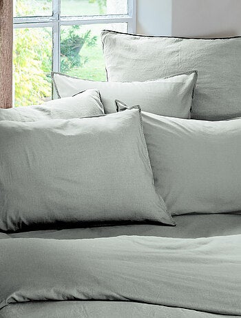 Drap housse coton lavé PALACE