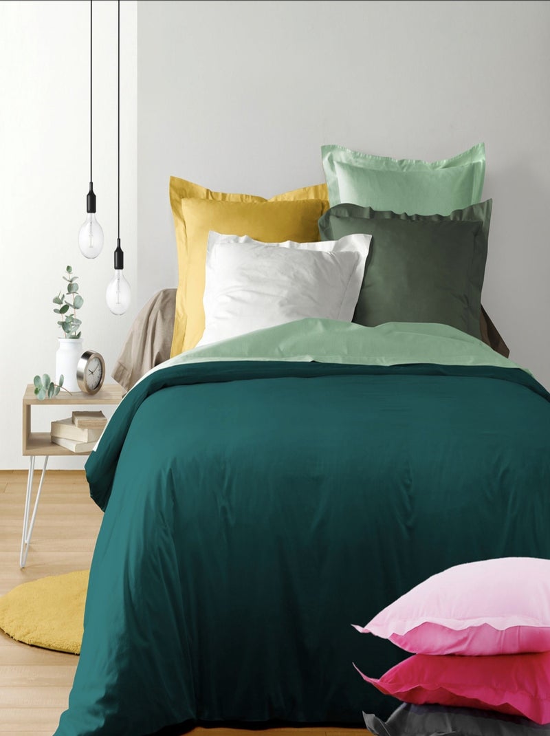 Drap housse Coton LINA Douceur d'Intérieur Beige - Kiabi