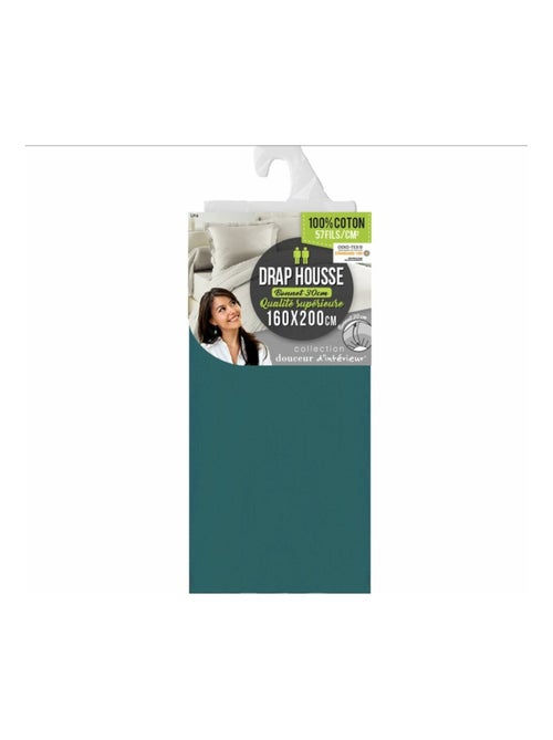 Drap housse Coton LINA Douceur d'Intérieur - Kiabi