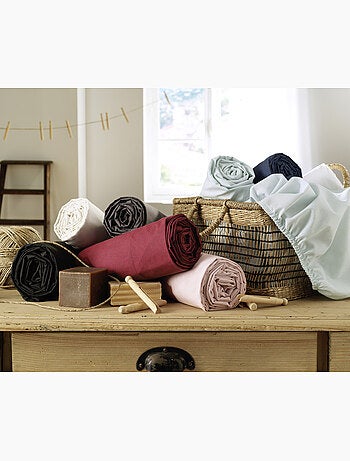 Drap housse coton luxe bonnet 30 cm