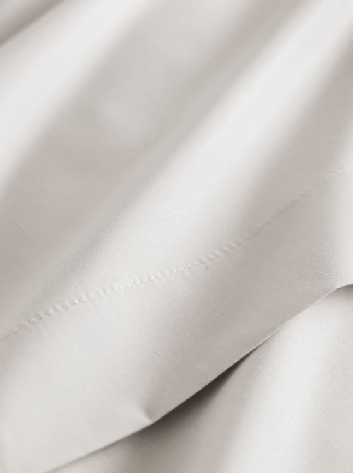Drap housse coton percale bonnet 30 cm - Kiabi